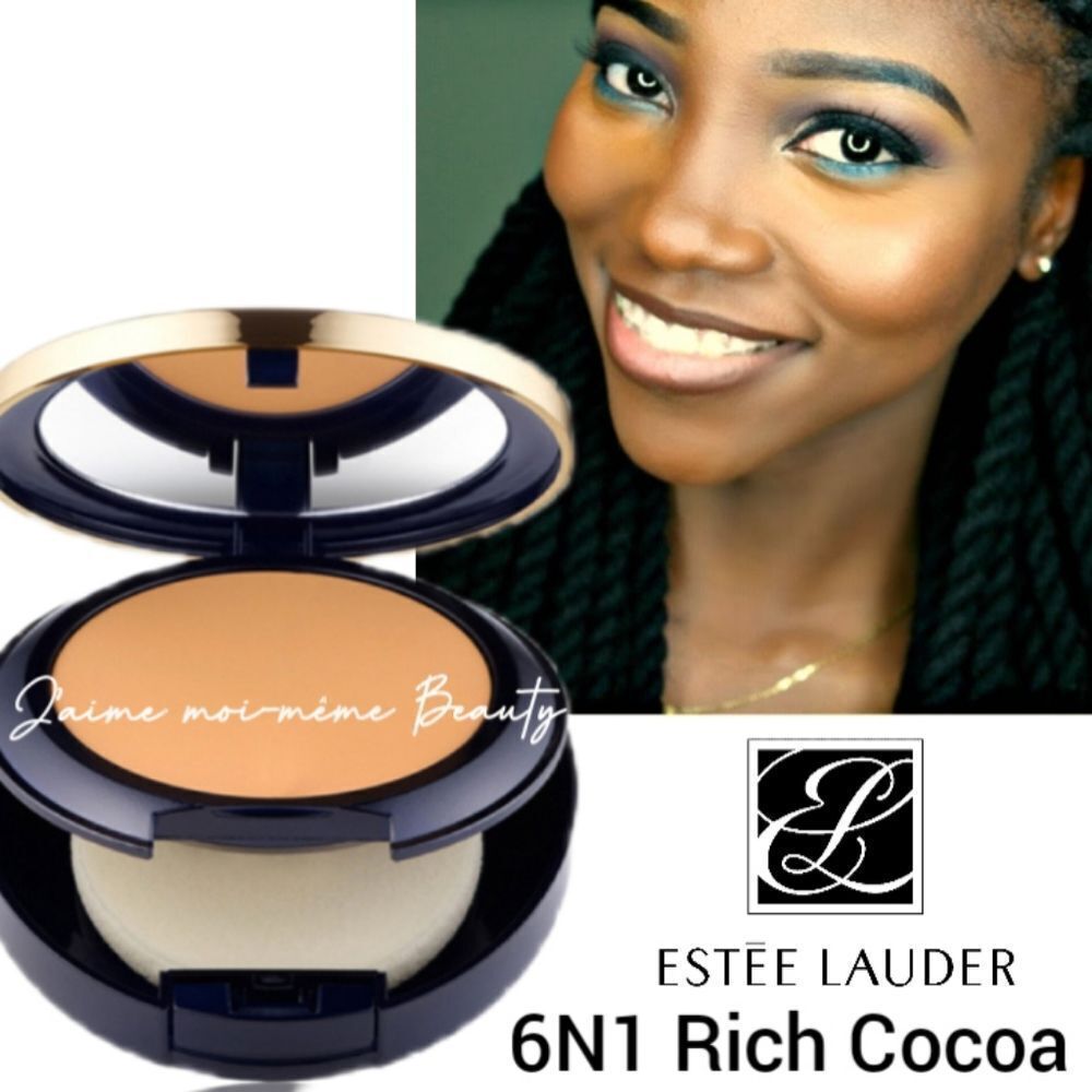 Estee Lauder Double Wear Stay in Place Matte Powder Foundation 6N1 Rich Cocoa